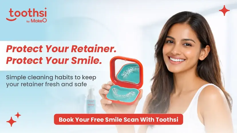 Clean Retainer Safely without Damage | Teeth Retainer Guide 