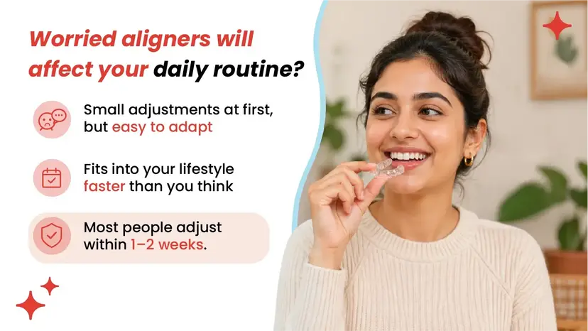How Teeth Aligners Affect Speech, Eating & Daily Routine