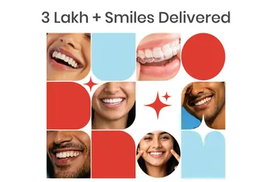 After aligner treatment smiles
